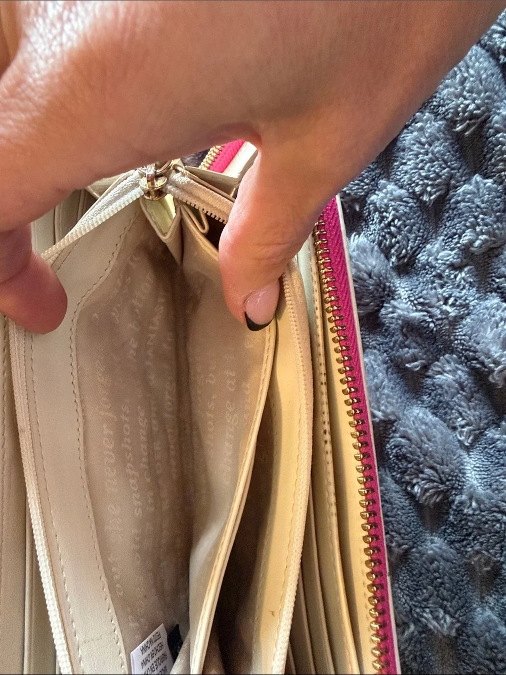 kate spade zip around